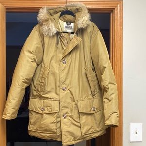 UNISEX Woolrich Artic Down Parka Coat Size M